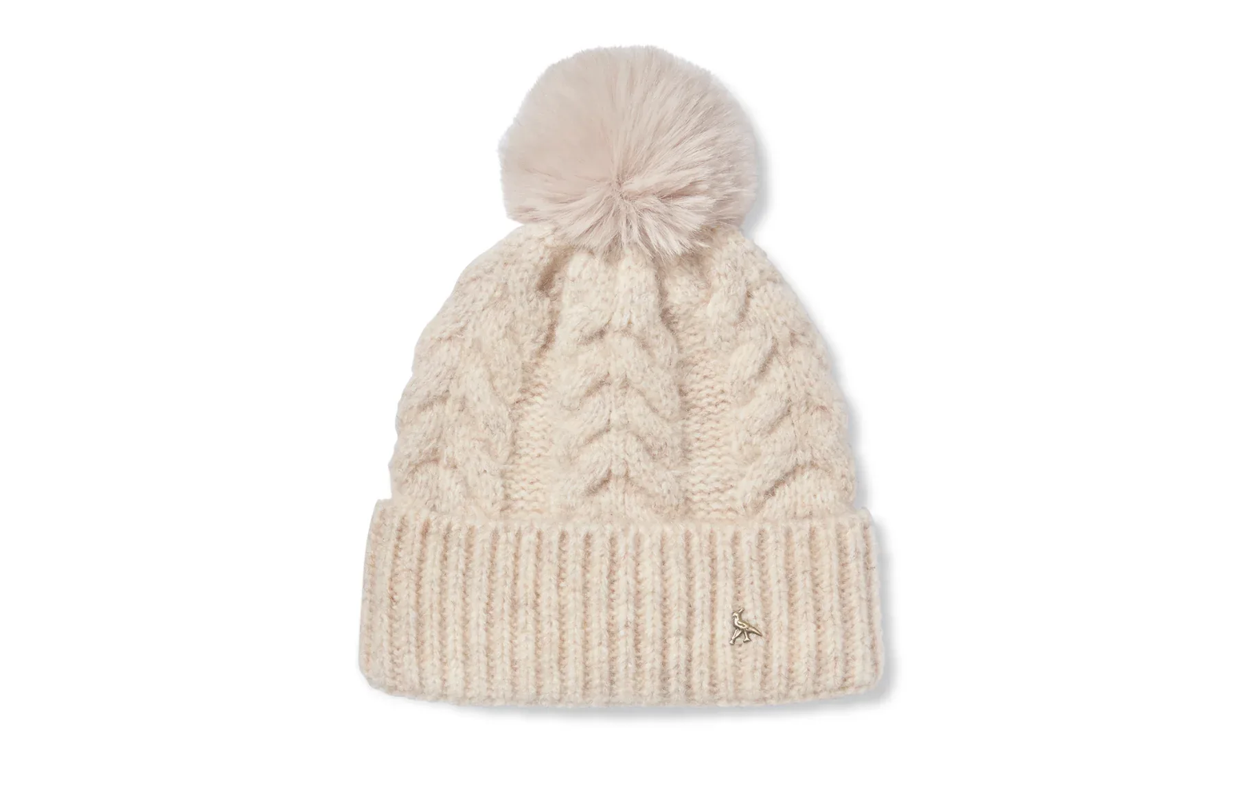 The Langham Pom Beanie – Oatmeal