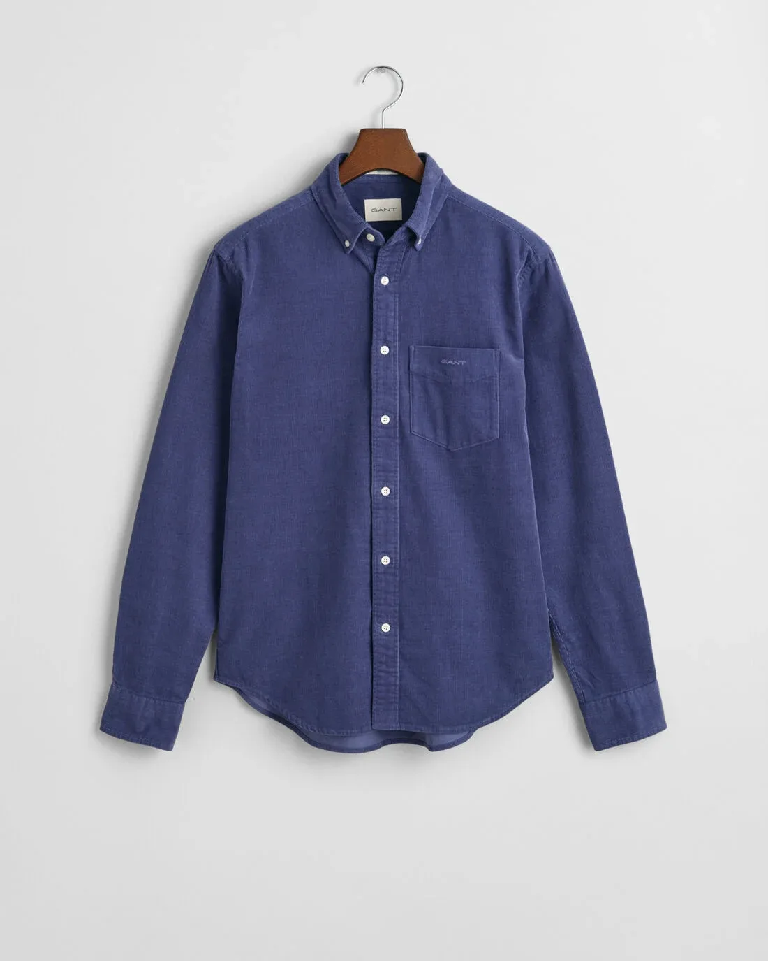 Regular Fit Corduroy Shirt – Navy