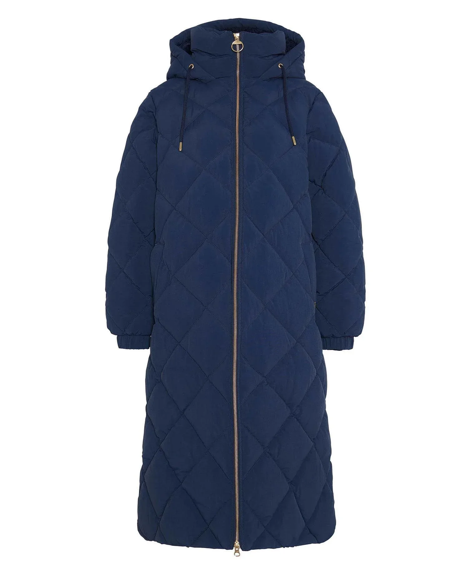 Kirkton Longline Puffer Jacket – Navy/Classic