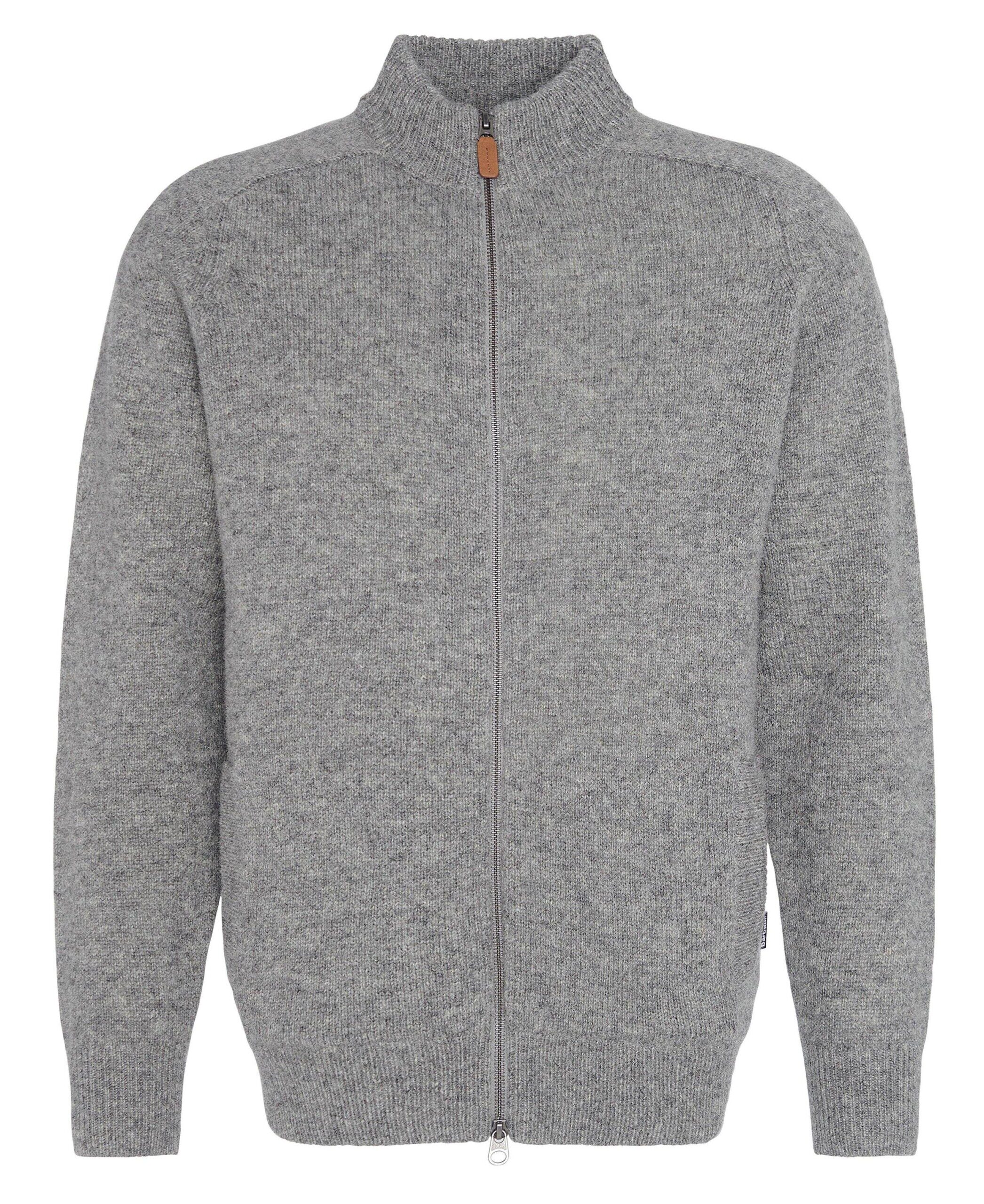 Talder Full Zip Jumper – Grey