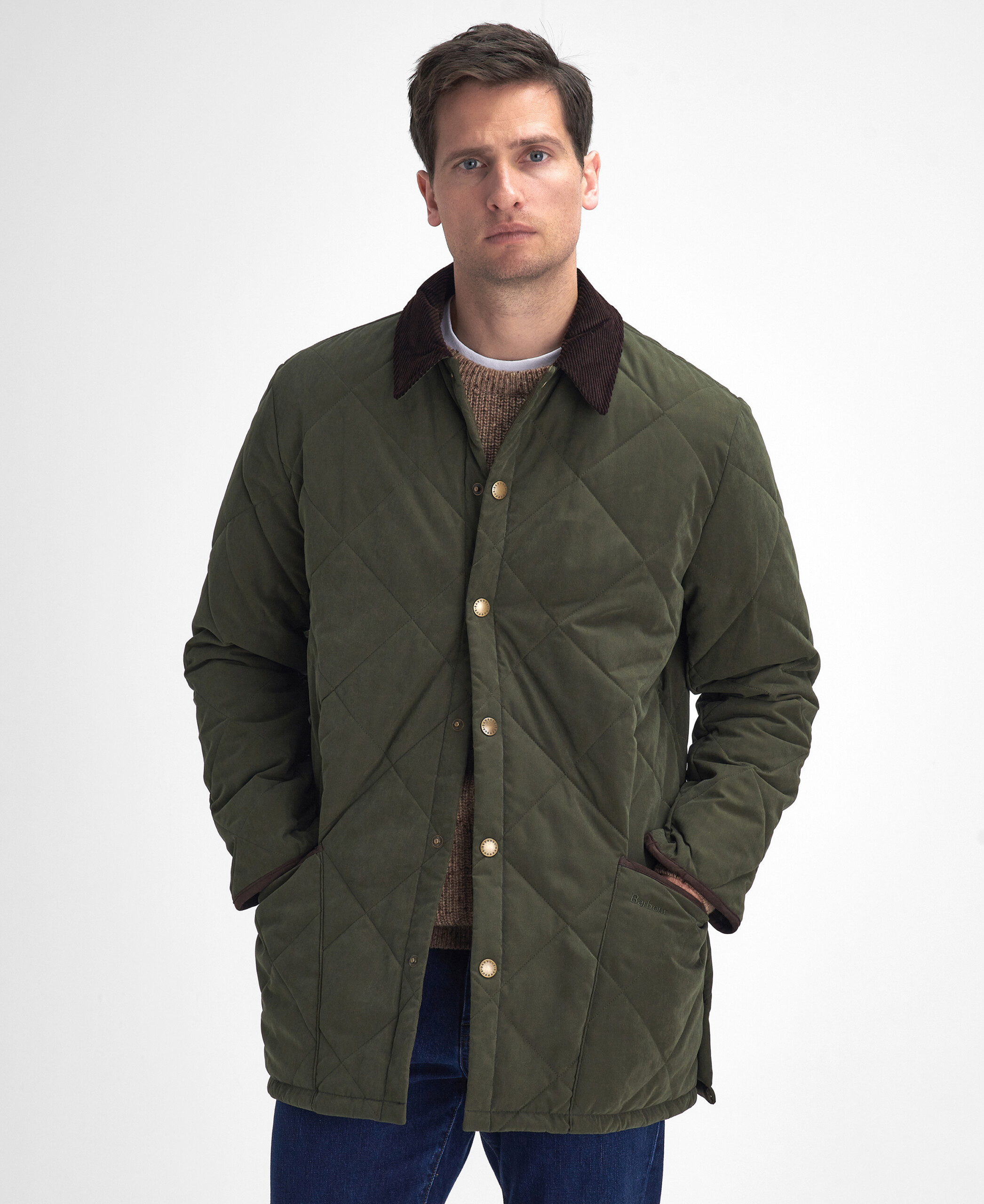 Liddesdale Quilted Jacket – Olive