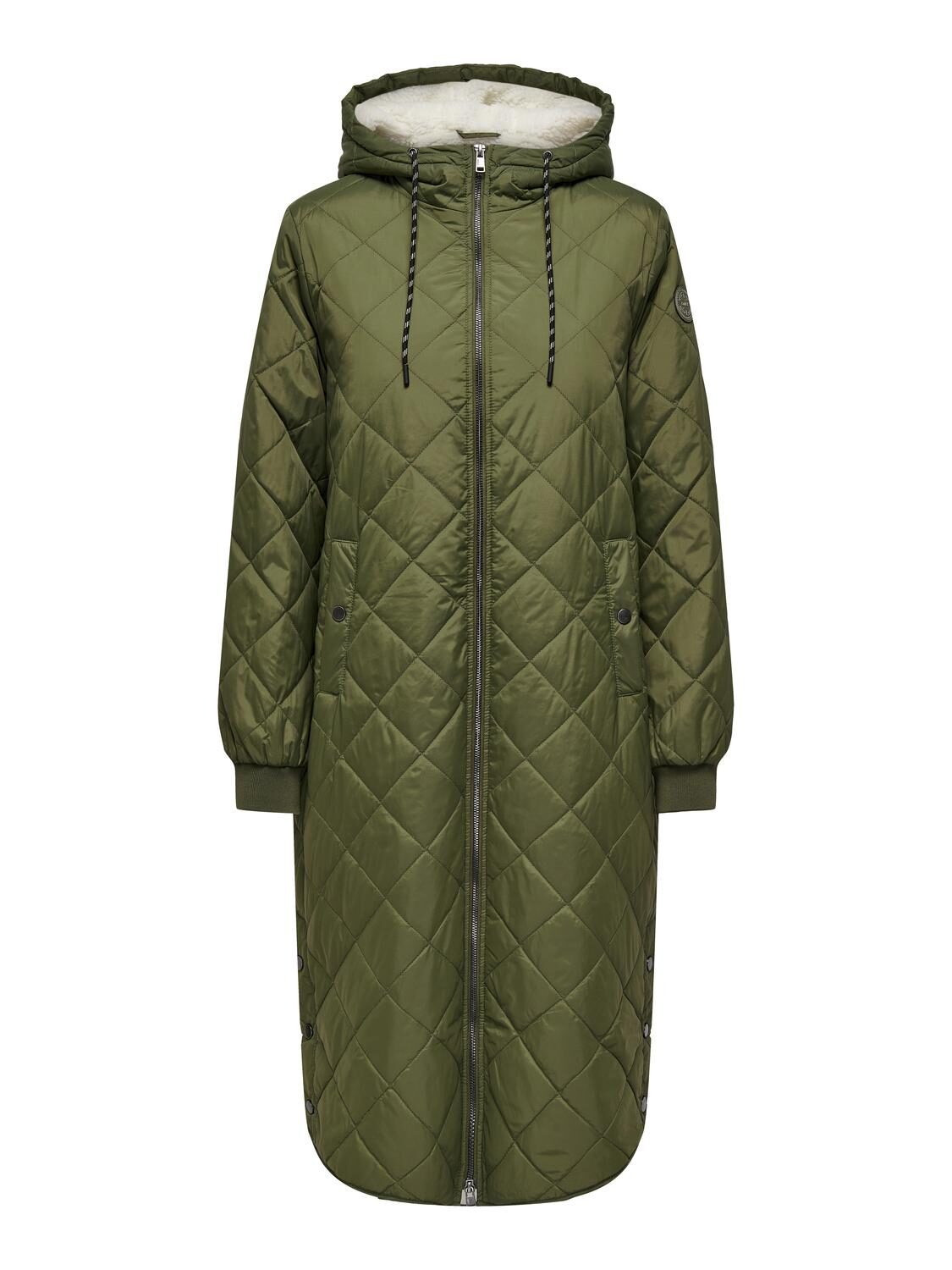 Newsandy Quilt Coat – Winter Moss