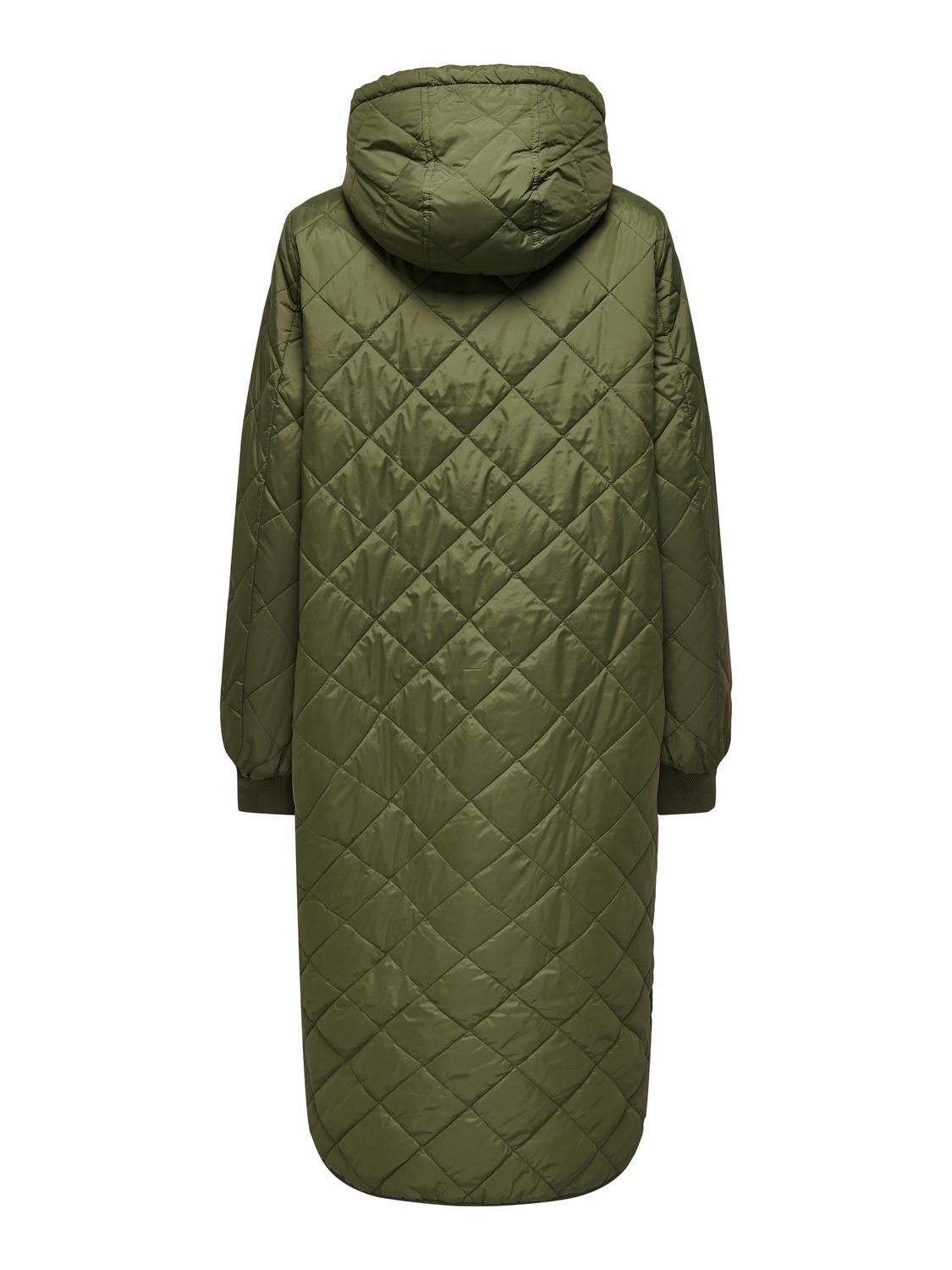 Newsandy Quilt Coat – Winter Moss