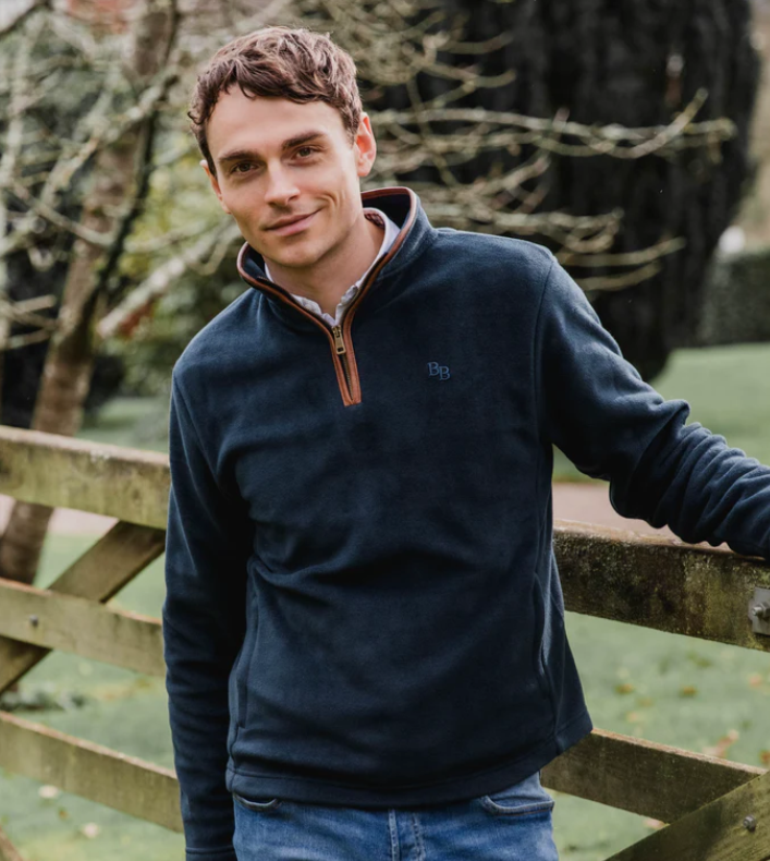 Topsham Unisex Fleece – Navy