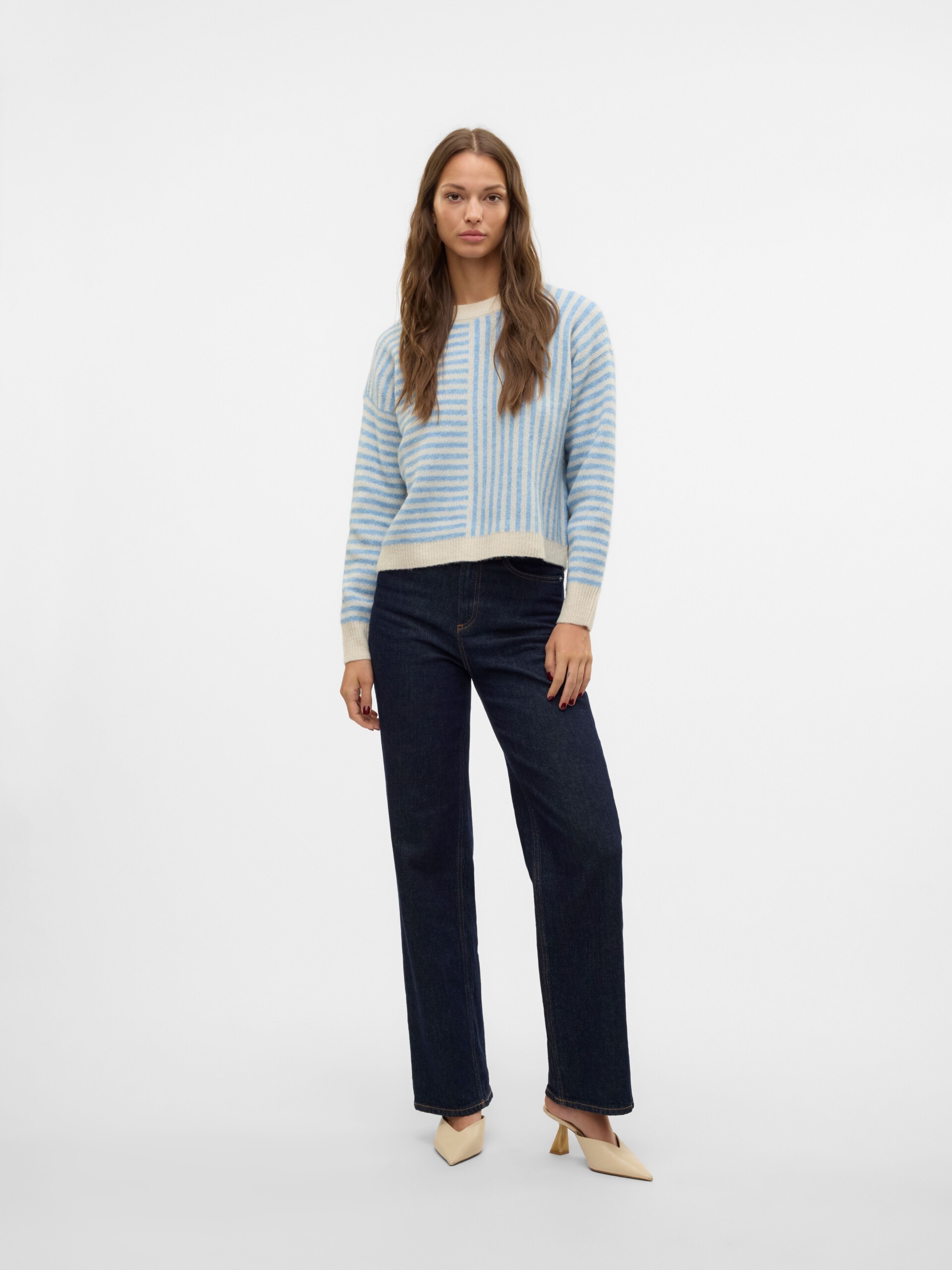 Uranus Jumper – Light Blue Stripe