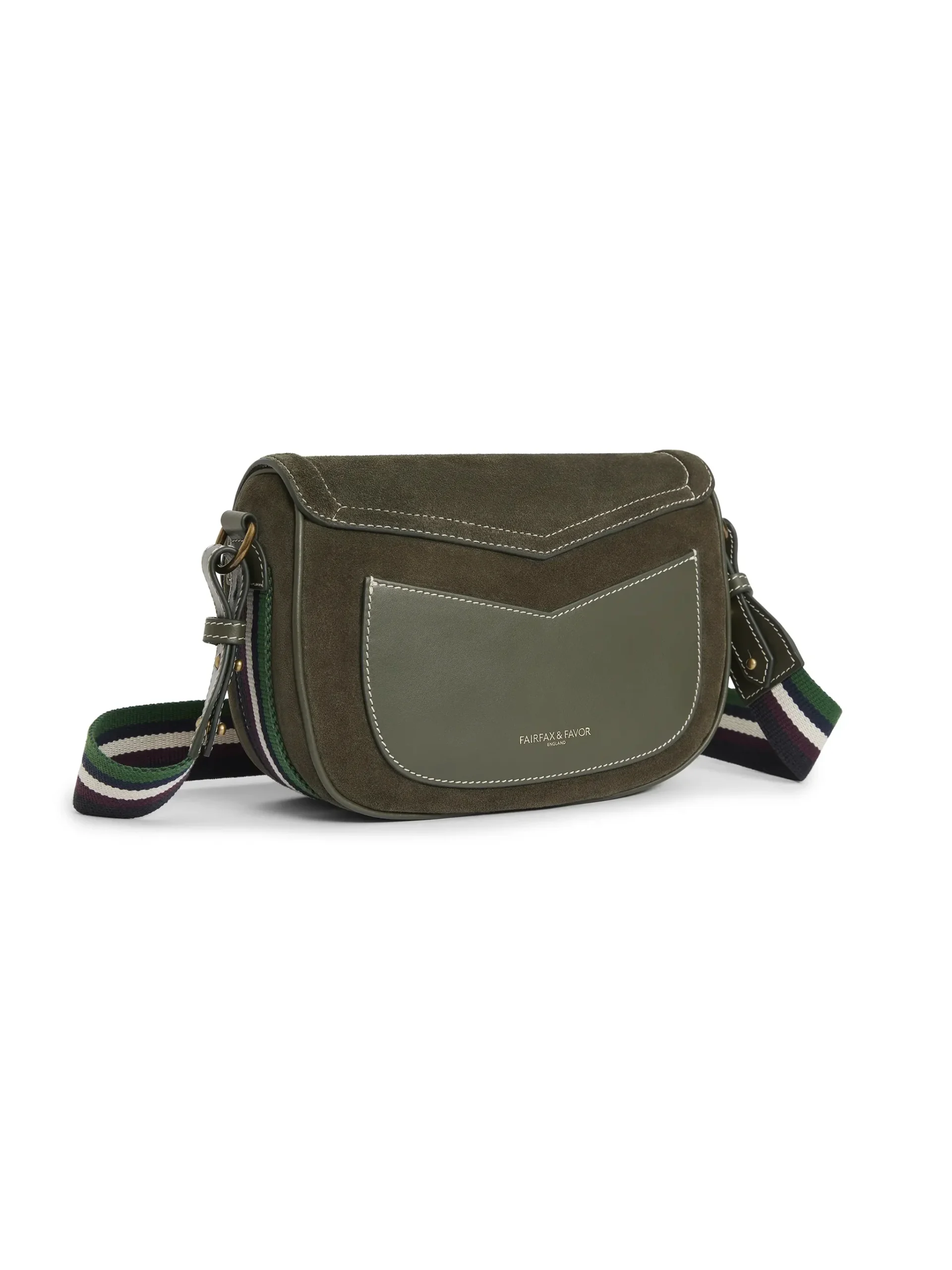 Boston Saddle bag – Moss green