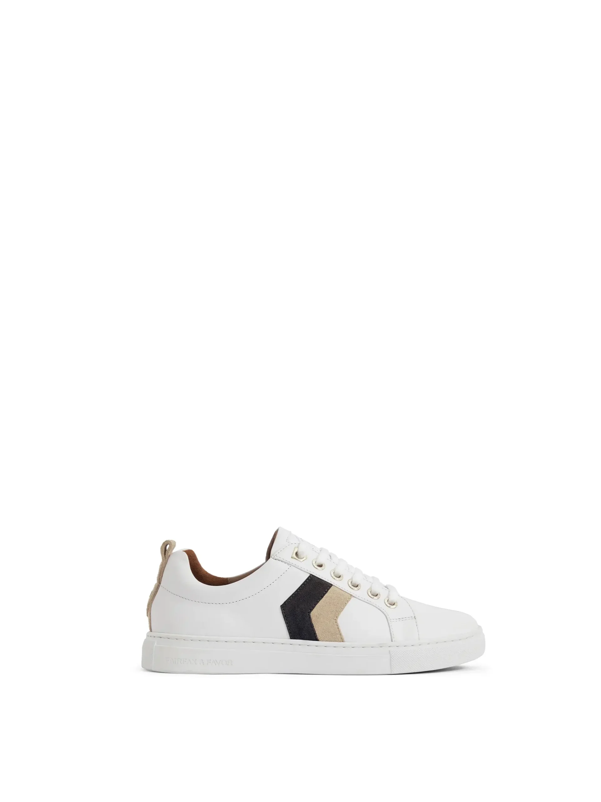 Alexandra Trainers – Neutral tri colour