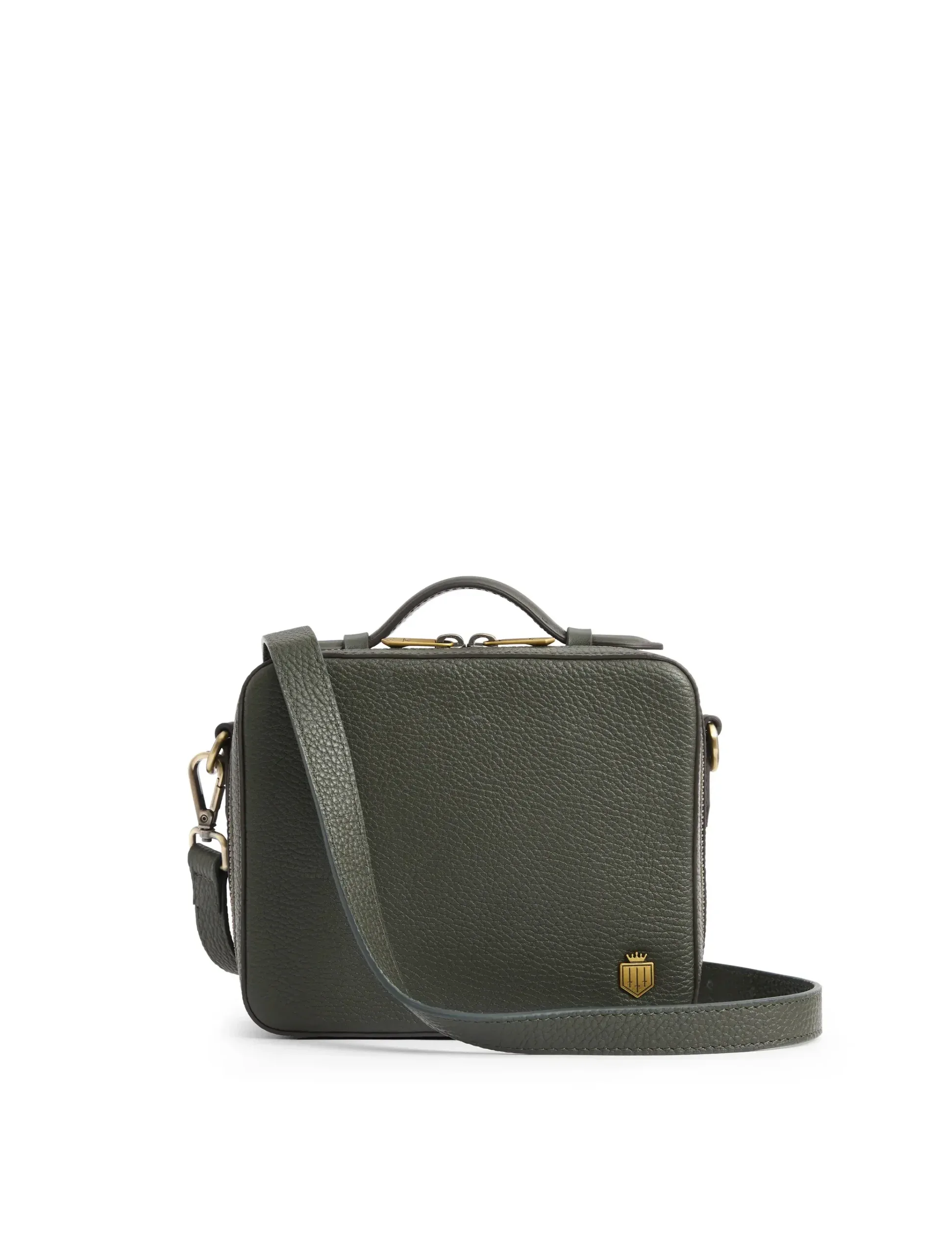 Buckingham – Moss green leather