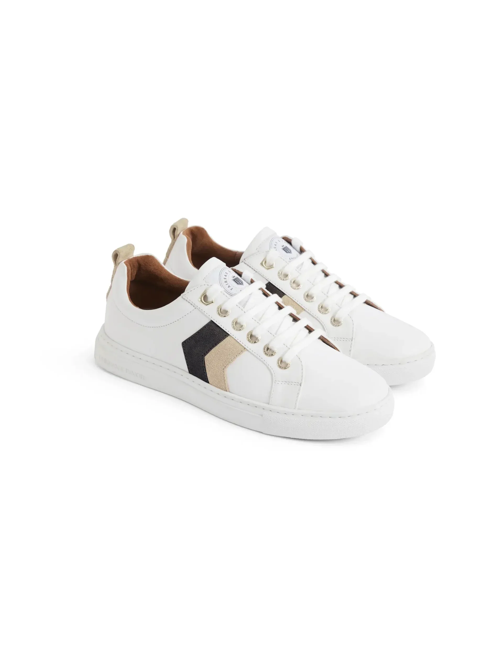 Alexandra Trainers – Neutral tri colour