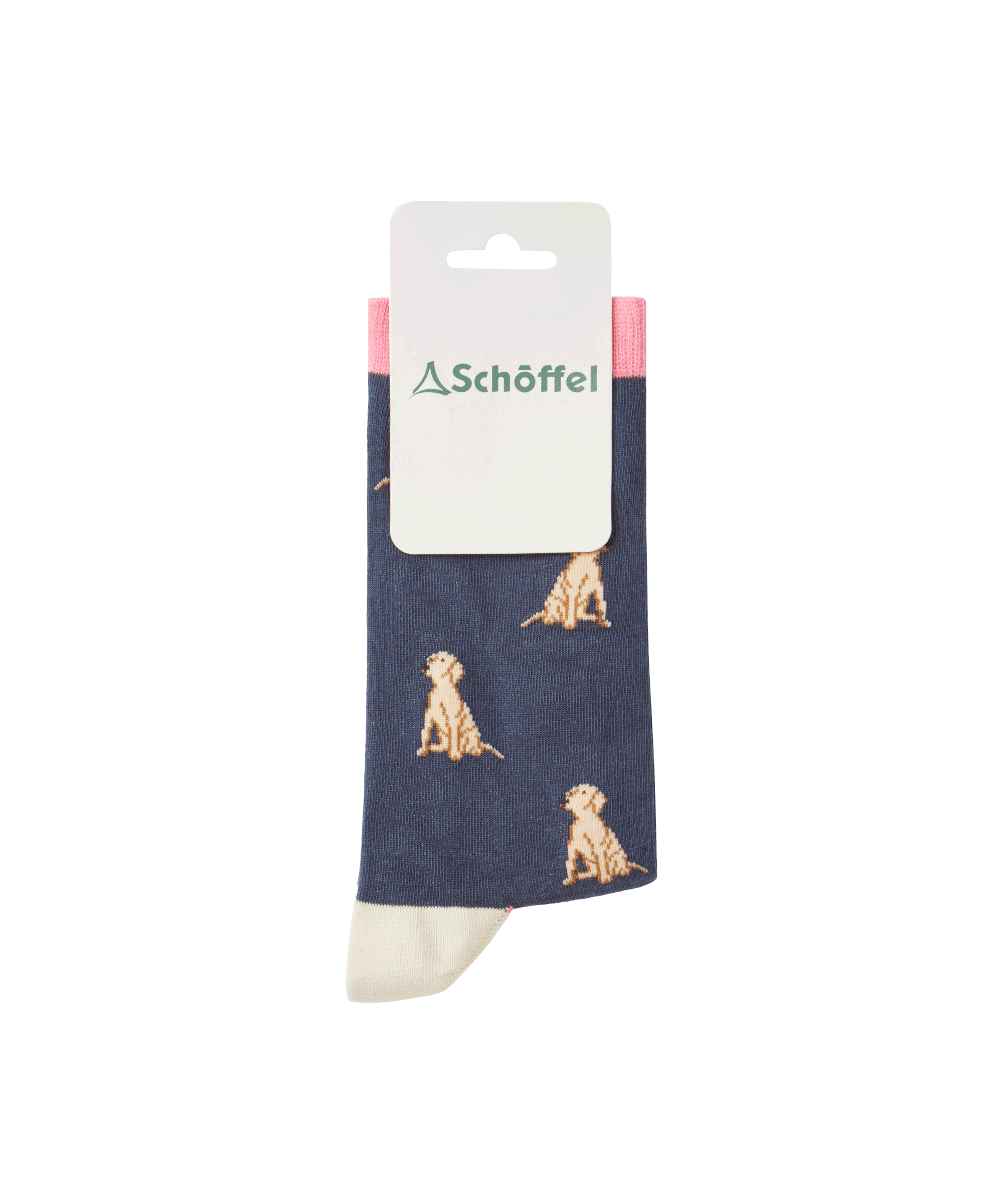 Socks – Navy Labrador