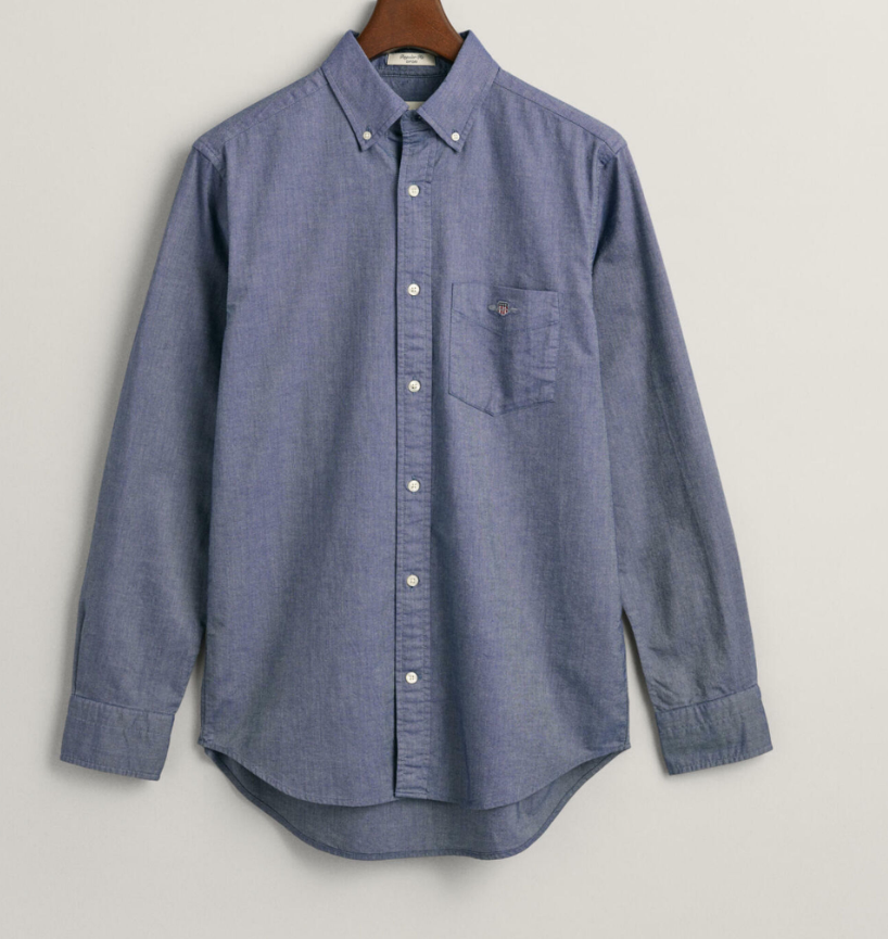 Regular Fit Classic Oxford Shirt – Persian Blue