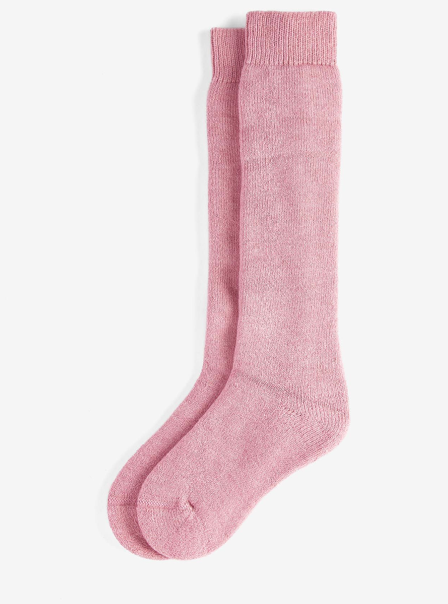 Wellington Knee Socks – Pink