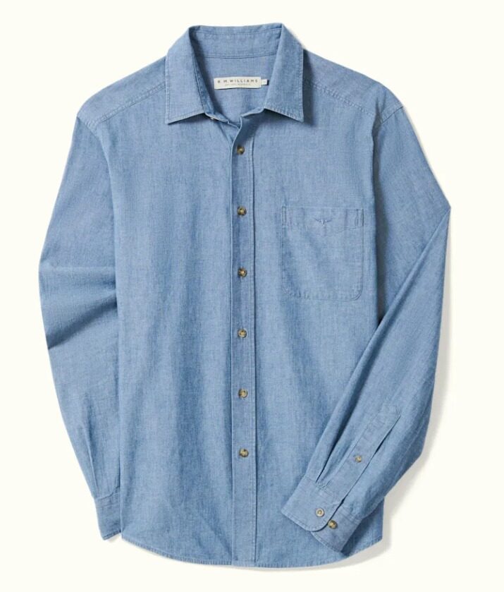 Classic Chambray Shirt – Indigo