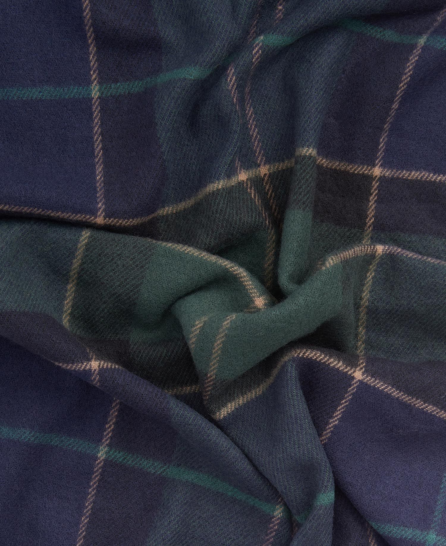 Galingale Tartan Scarf – Green Loch