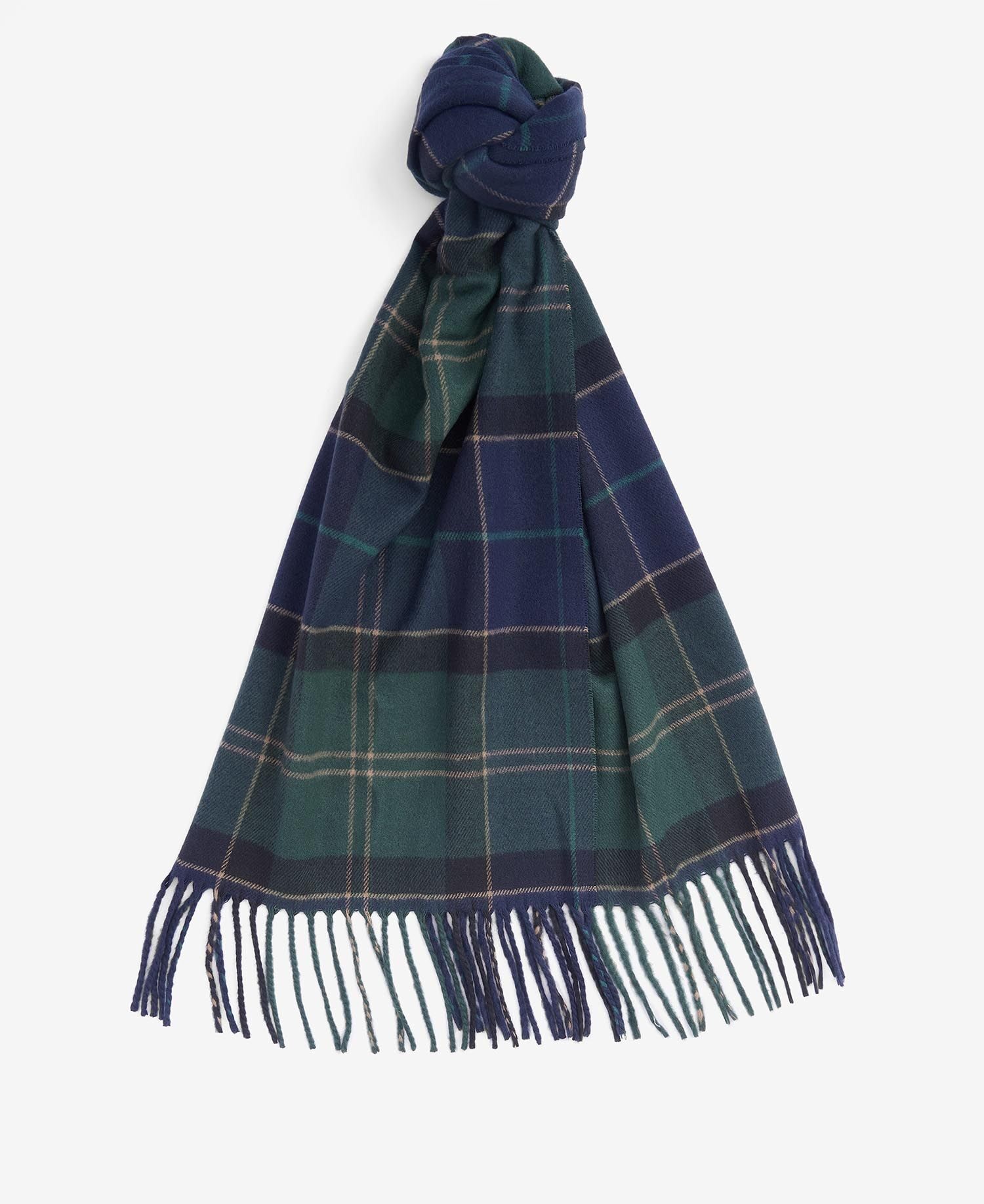 Galingale Tartan Scarf – Green Loch