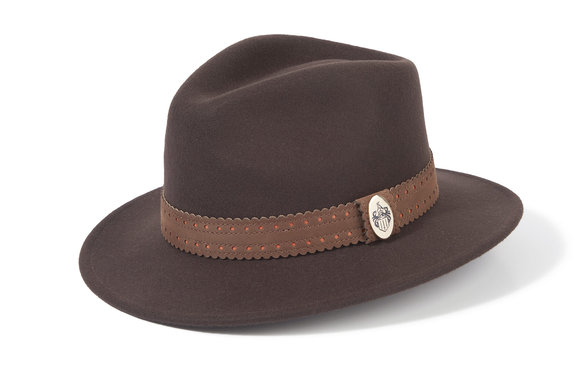 Waveney Fedora – Dark Brown