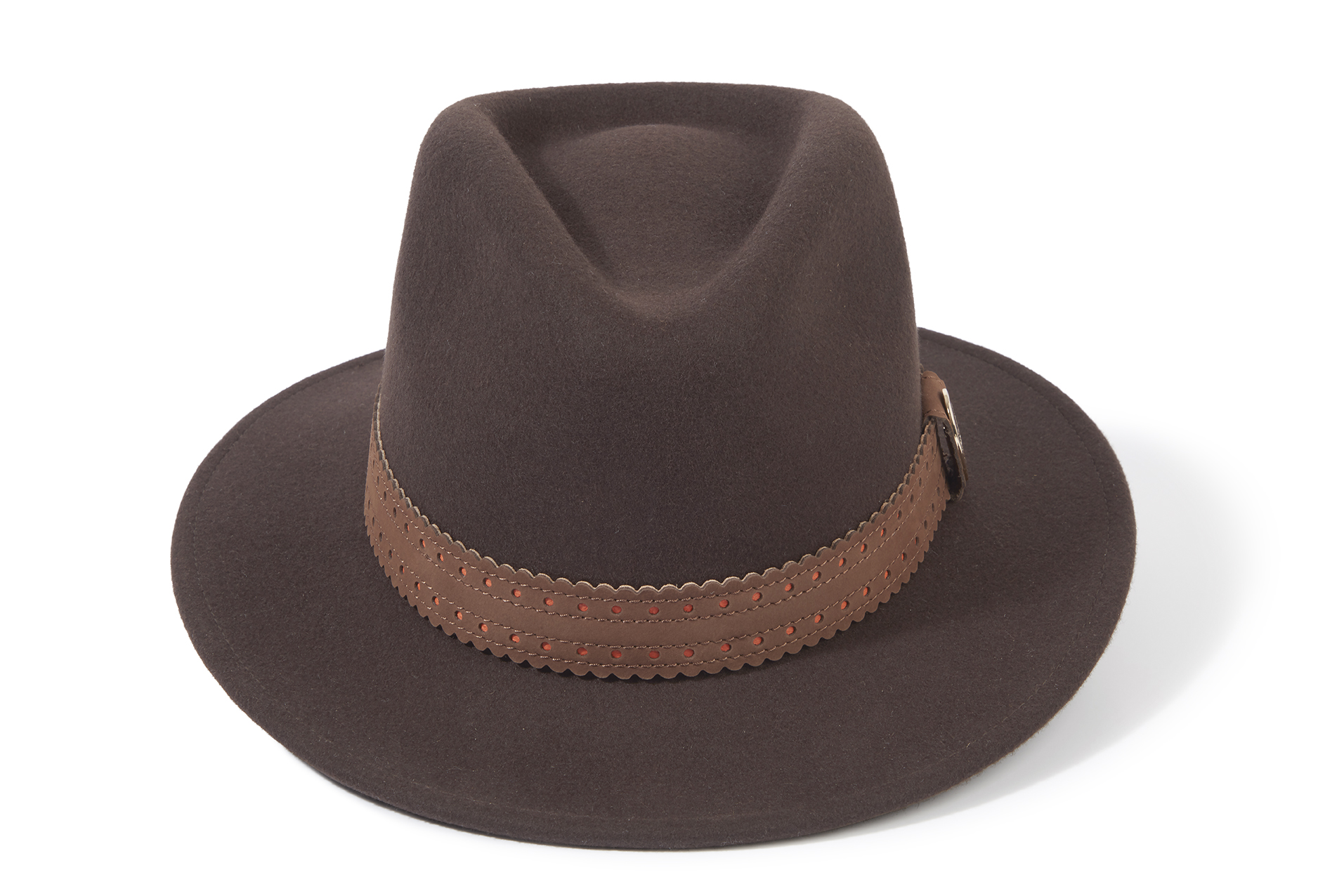 Waveney Fedora – Dark Brown