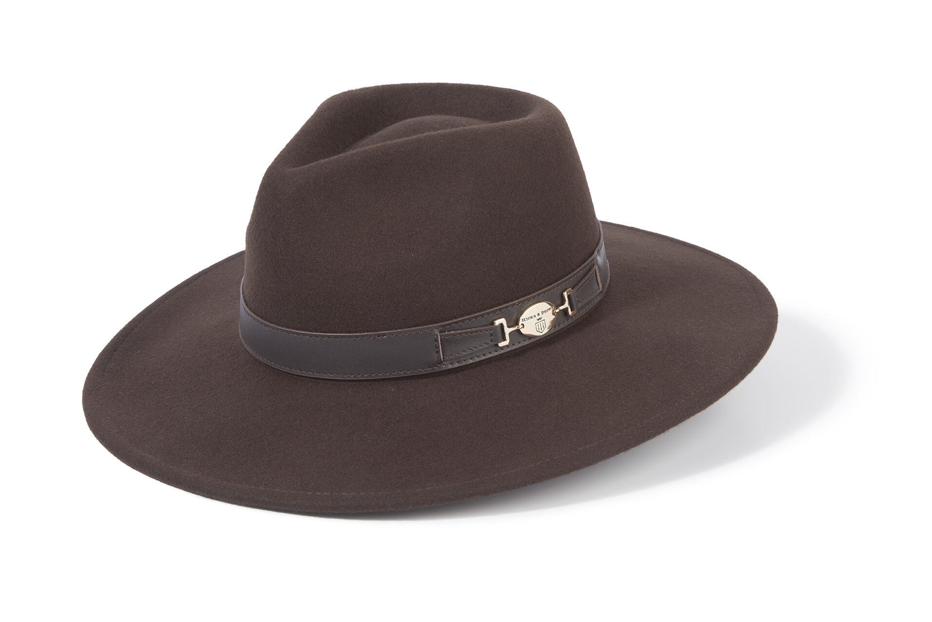 Halesworth Fedora – Dark Brown