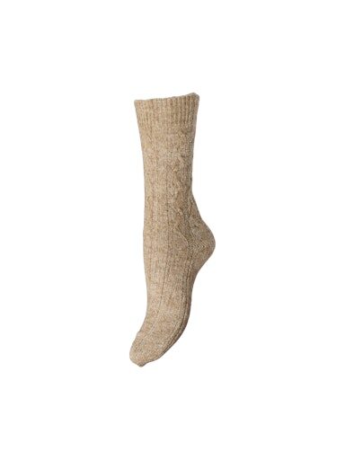 Pieces Nonna socks – colour mink