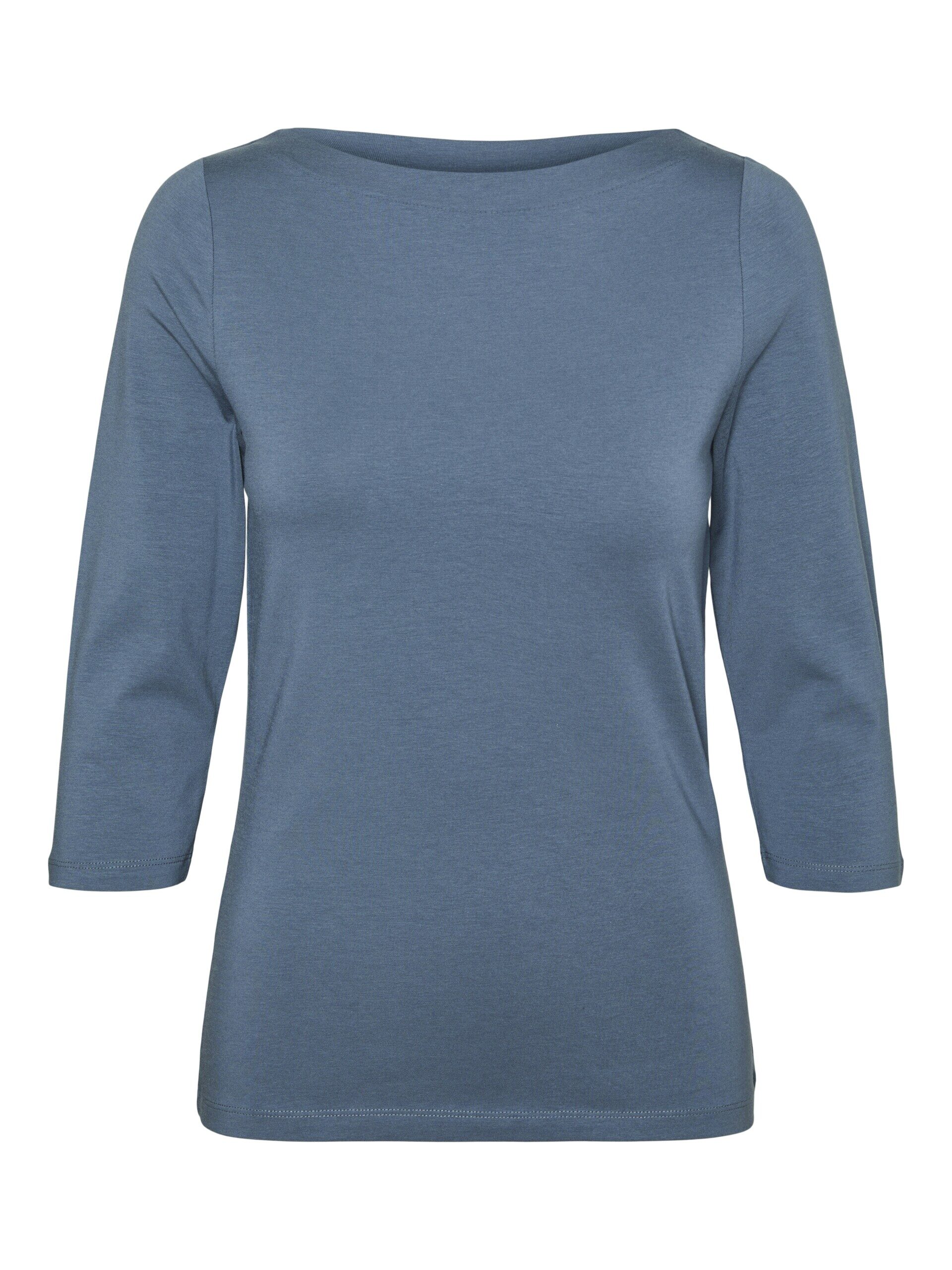 Panda Top 3/4 Sleeves – China Blue