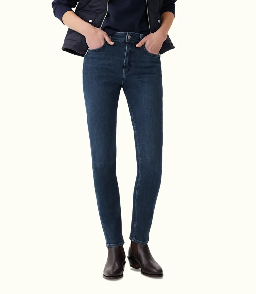 Albury Ladies Skinny Jeans in Indigo Rinse Wash